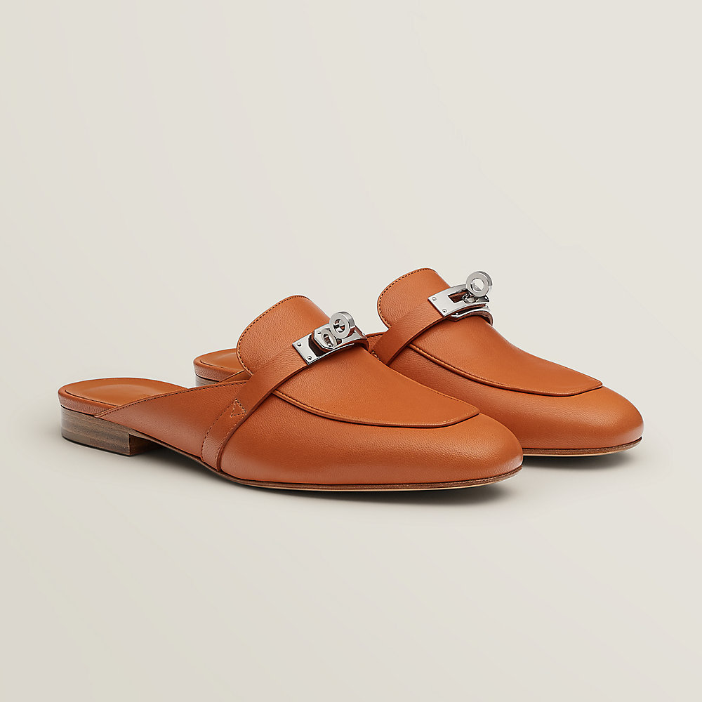 Mule store hermes marron